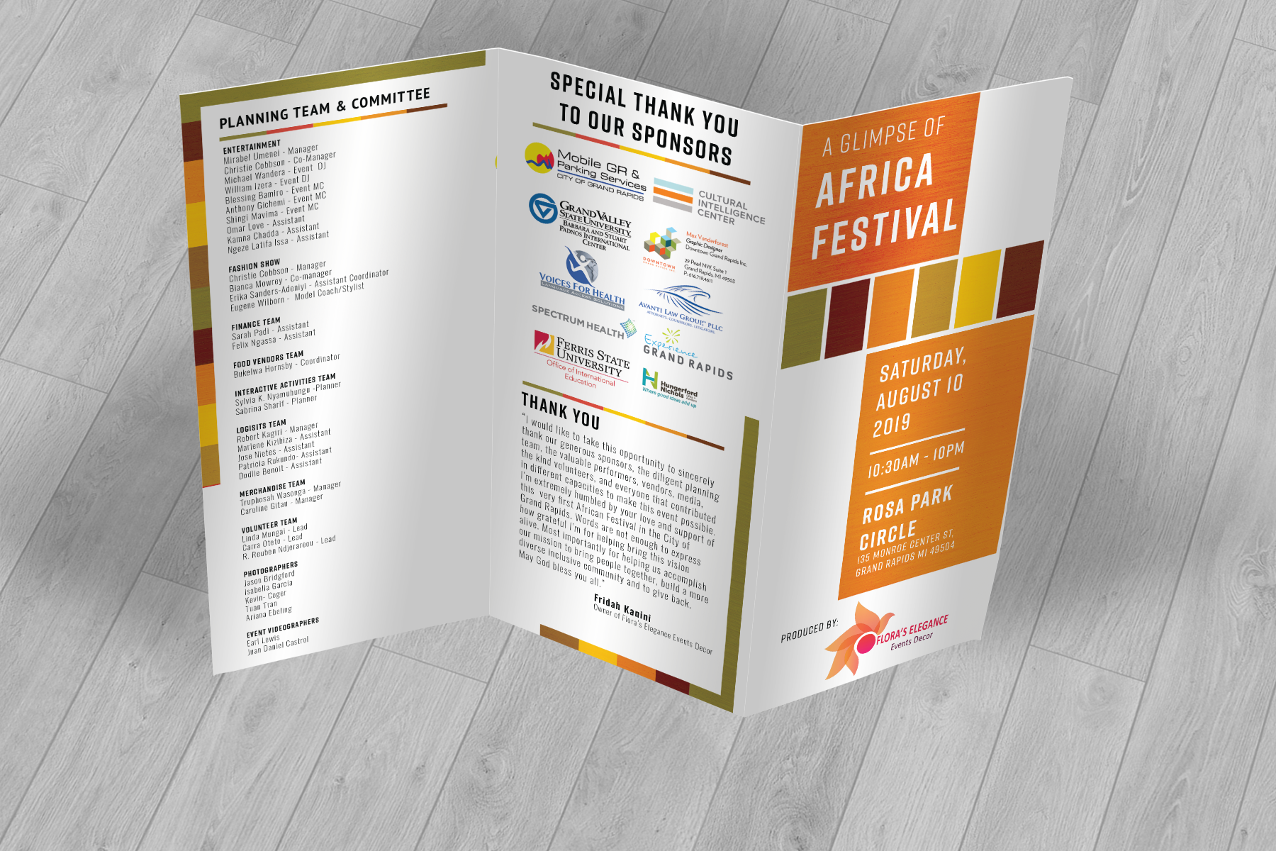 Brochure : A Glimpse of Africa Program Brochure